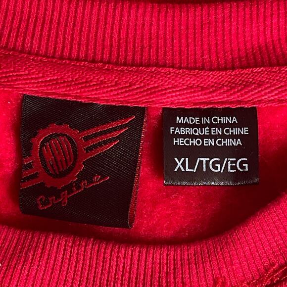 Mad Engine KNOTTY Christmas Lights Ugly Christmas Sweatshirt Size XL NWOT - Picture 4 of 5